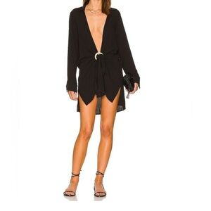 PQ Black swim cover-up XS/ S